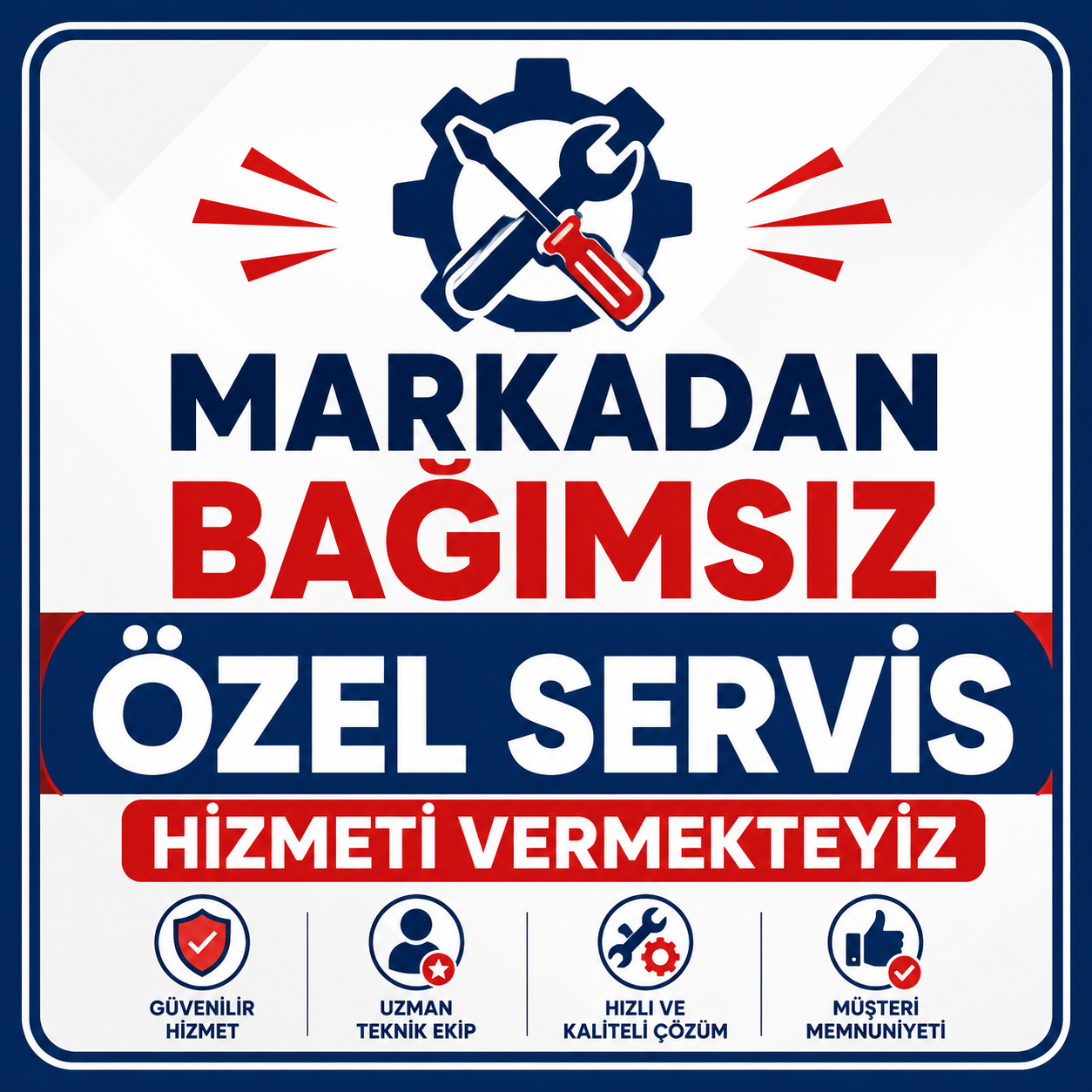 Beşiktaş Seg Servisi markadan bağımsız özel servis hizmeti